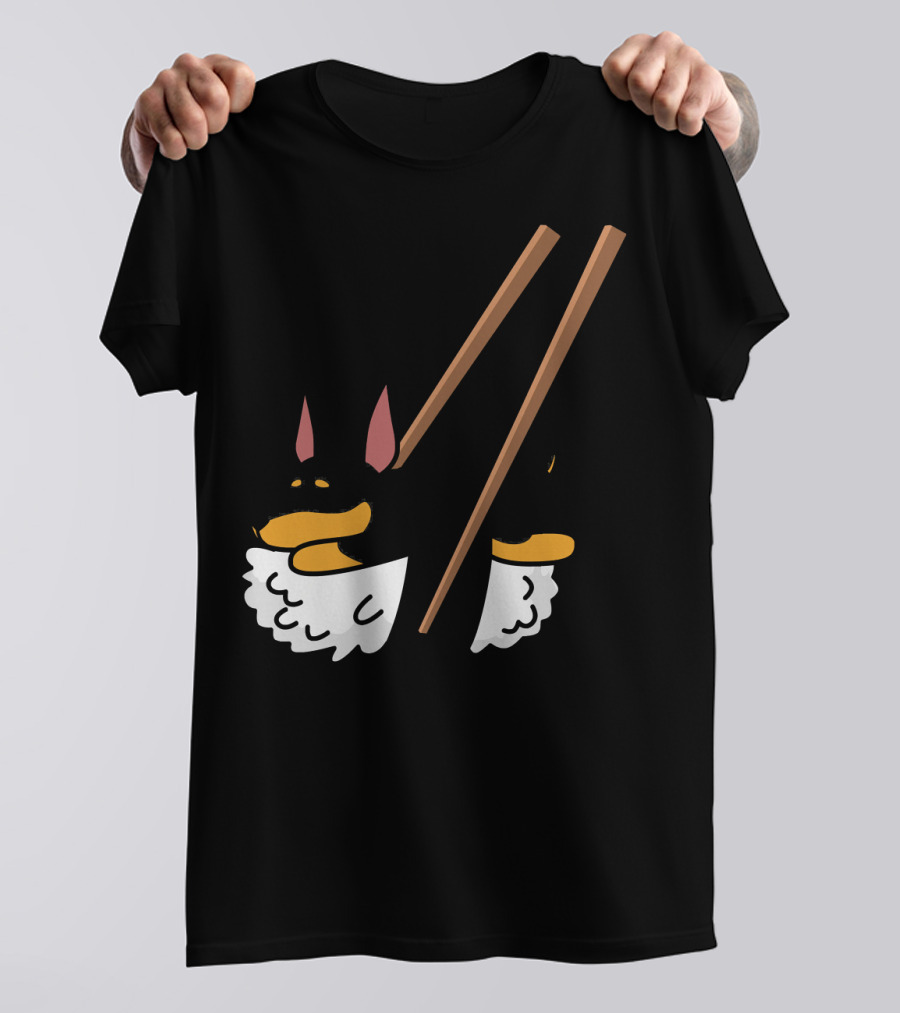 Miniature Pinscher Sushi Dog Humor T-Shirt