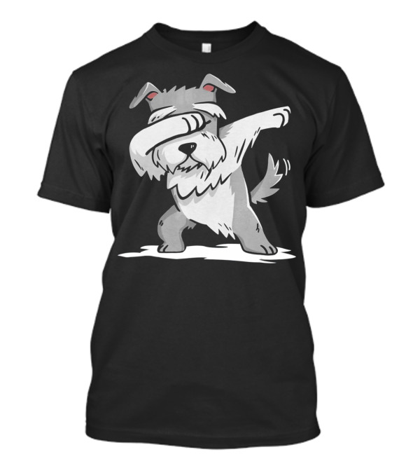 Yorkshire Terrier Dabbing Funny Yorkie Dog Dance T-Shirt