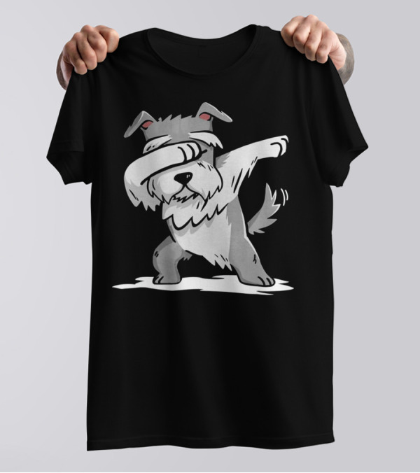 Yorkshire Terrier Dabbing Funny Yorkie Dog Dance T-Shirt