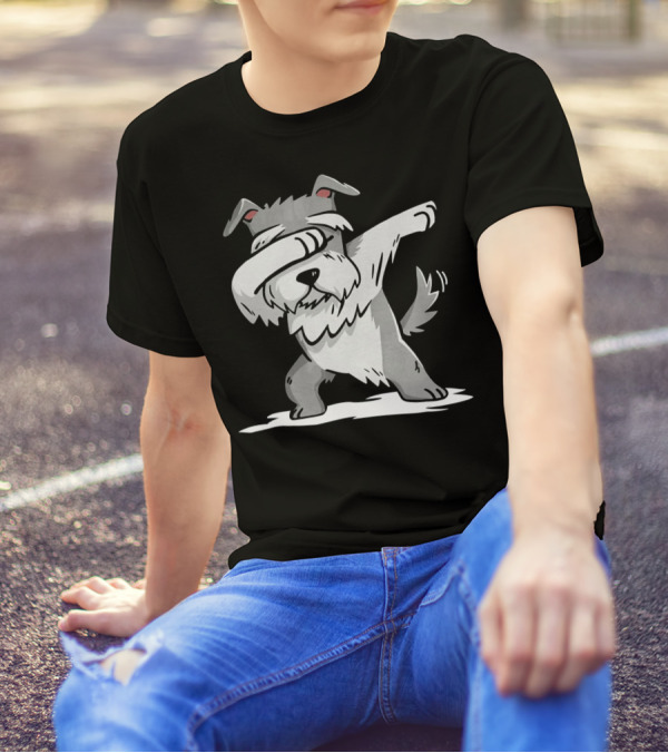 Yorkshire Terrier Dabbing Funny Yorkie Dog Dance T-Shirt