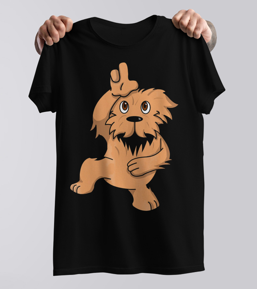 Yorkshire Terrier Take The L Dance Funny Loser Pose T-Shirt