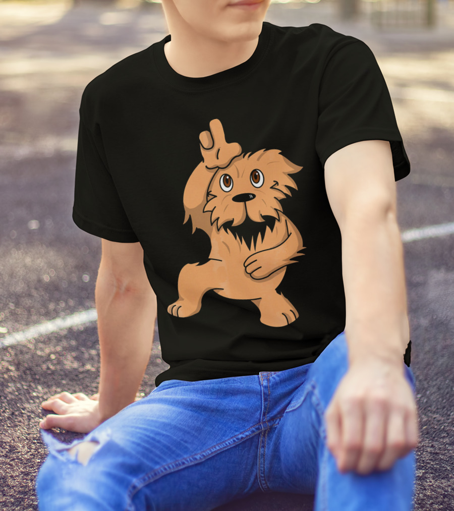 Yorkshire Terrier Take The L Dance Funny Loser Pose T-Shirt