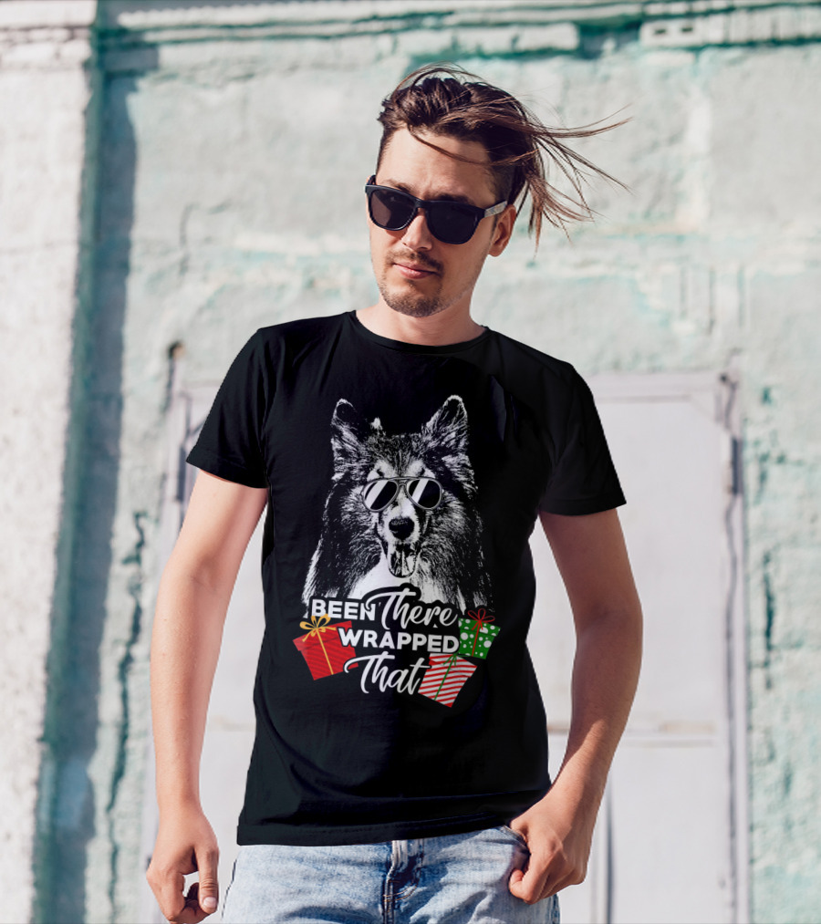 Been There Wrapped That Shetland Sheepdo Sunglasses Gifts T-Shirt