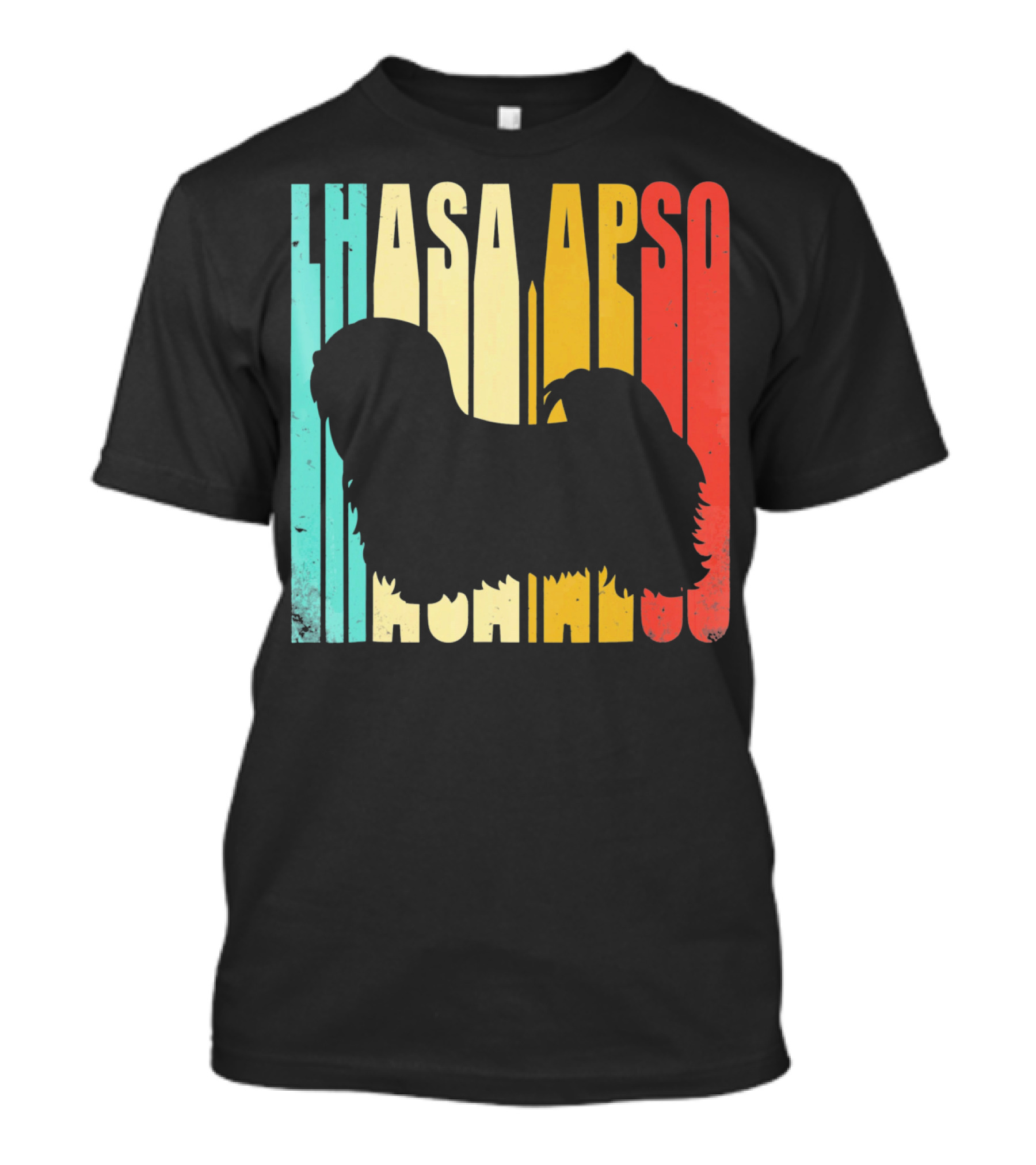 Lhasa Apso Dog Vintage T-Shirt