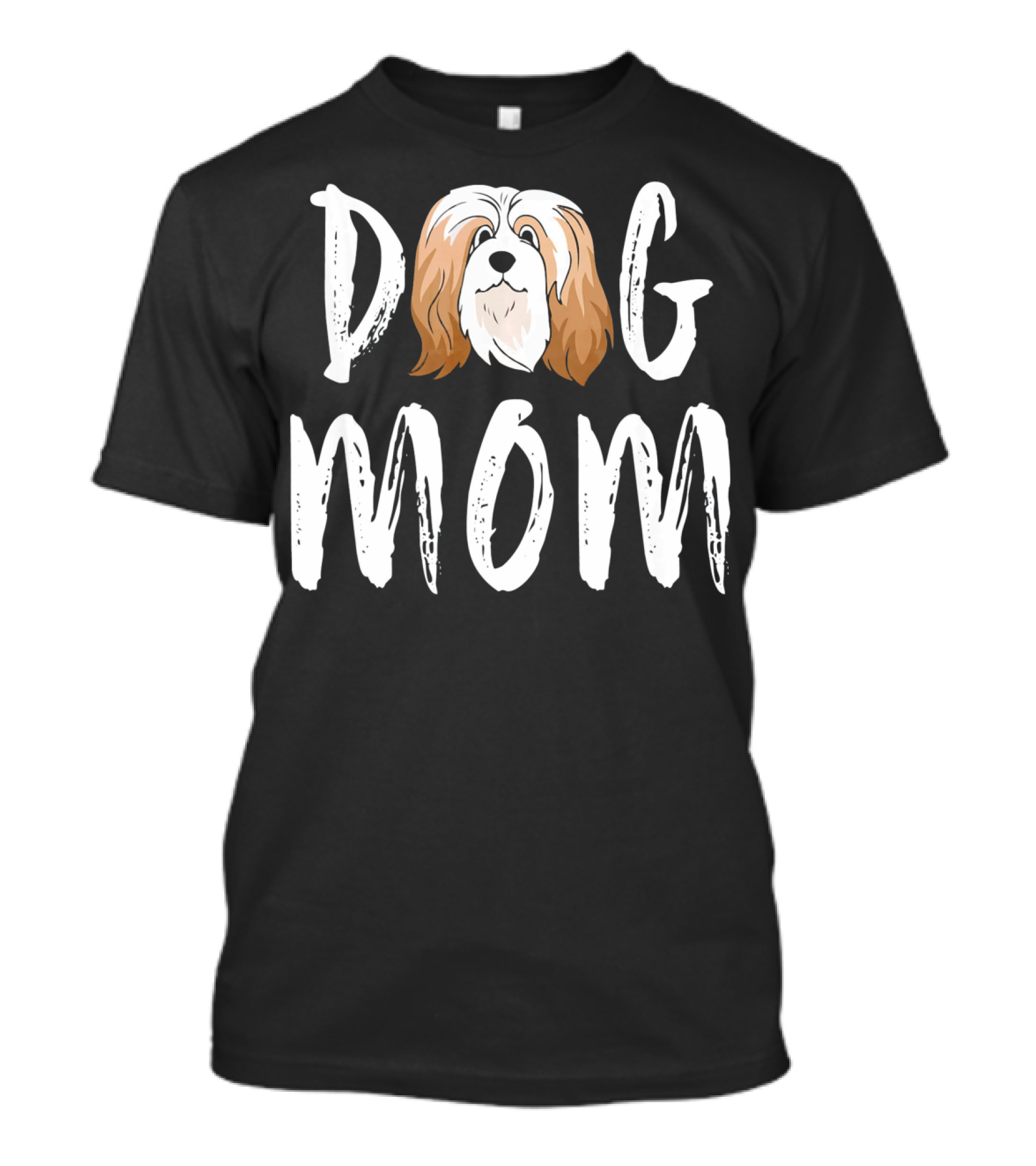 Lhasa Apso Dog Mom Lover T-Shirt