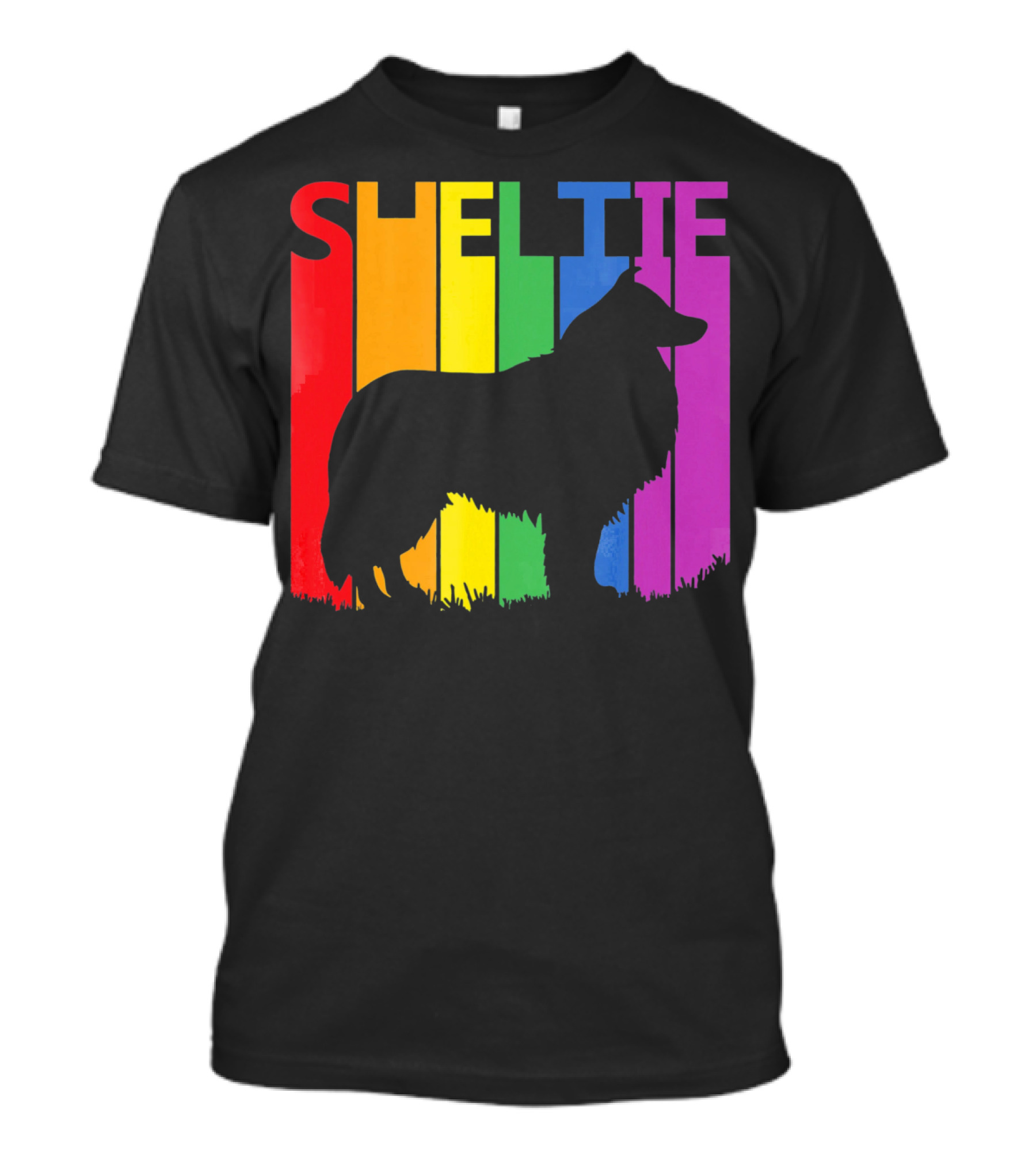 SHELTIE Rainbow T-Shirt