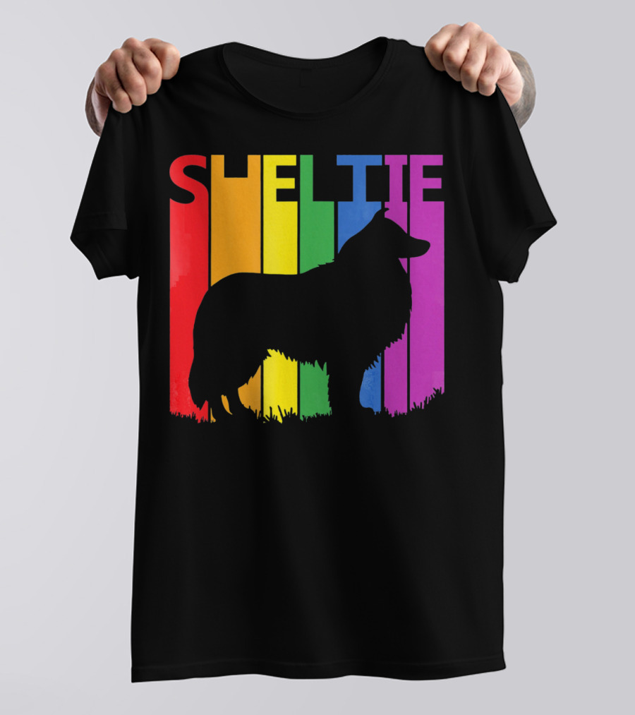 SHELTIE Rainbow T-Shirt