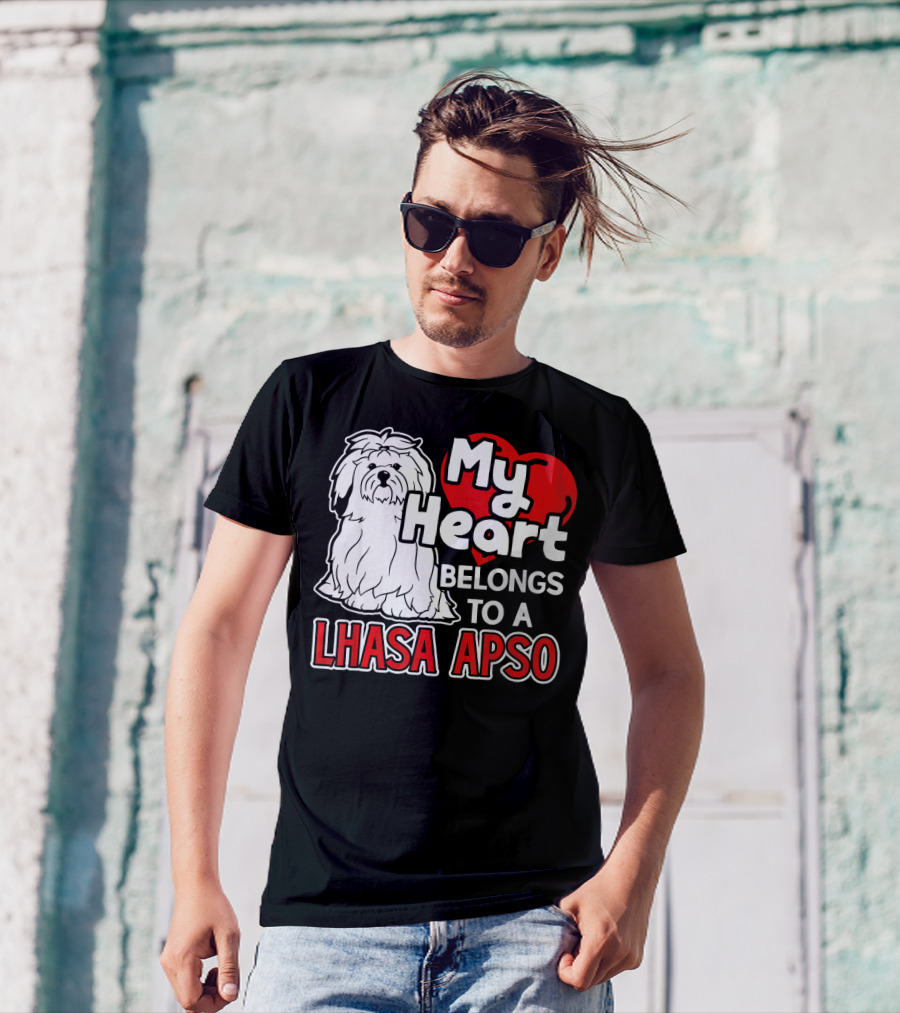 My Heart Belongs To A Lhasa Apso T-Shirt