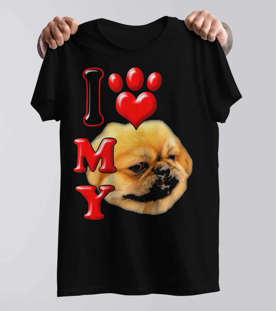 I Love My Pekingese T-Shirt