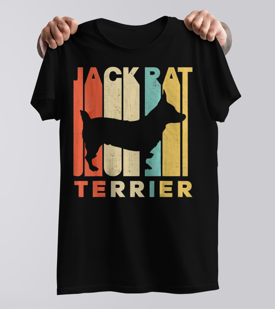 Vintage Retro Jack Rat Terrier T-Shirt