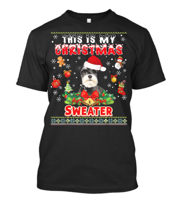 THIS IS MY CHRISTMAS SCHNAUZER T-Shirt