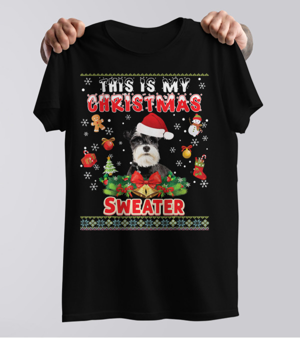 THIS IS MY CHRISTMAS SCHNAUZER T-Shirt