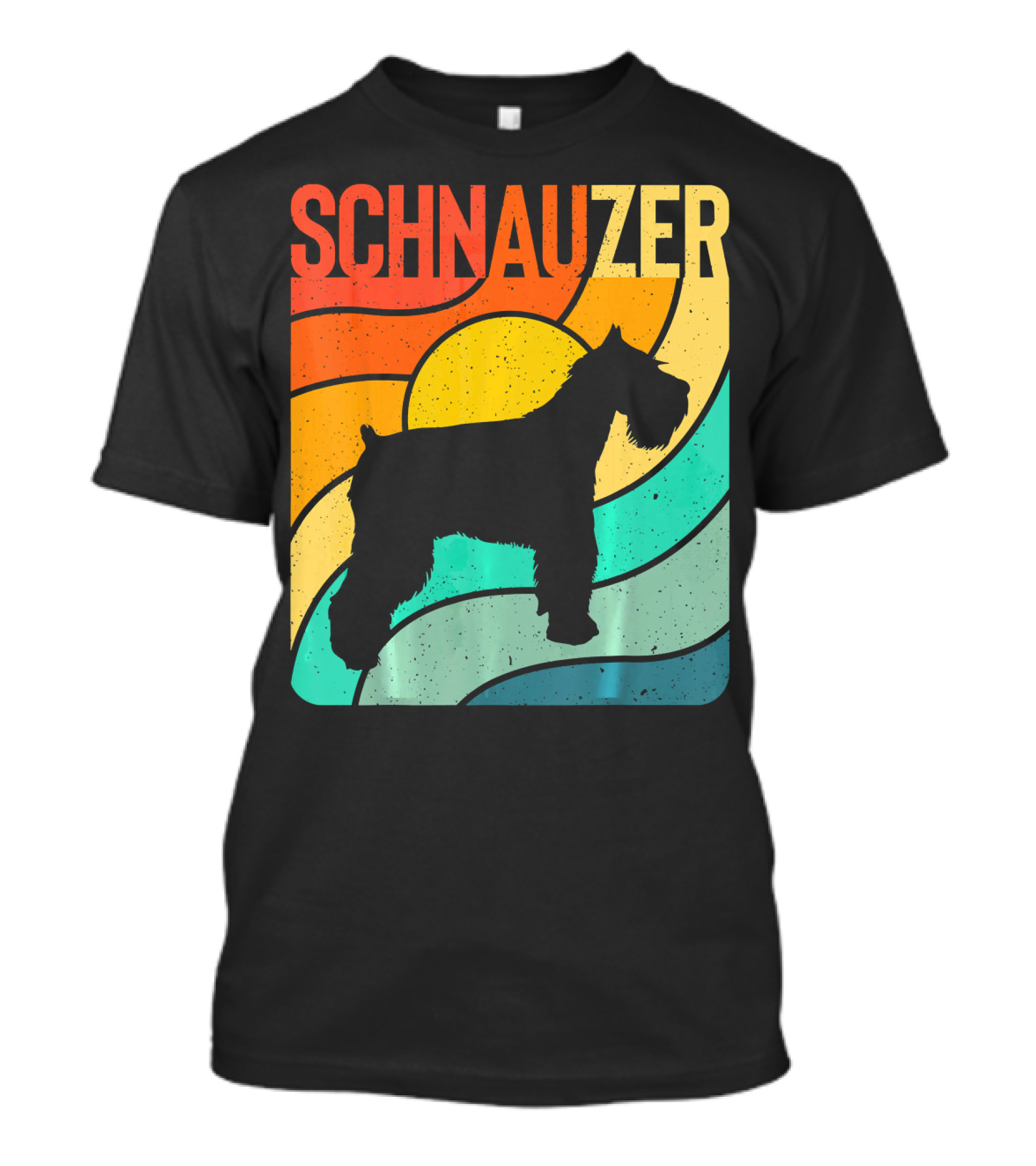 Schnauzer Vintage Retro Dog T-Shirt