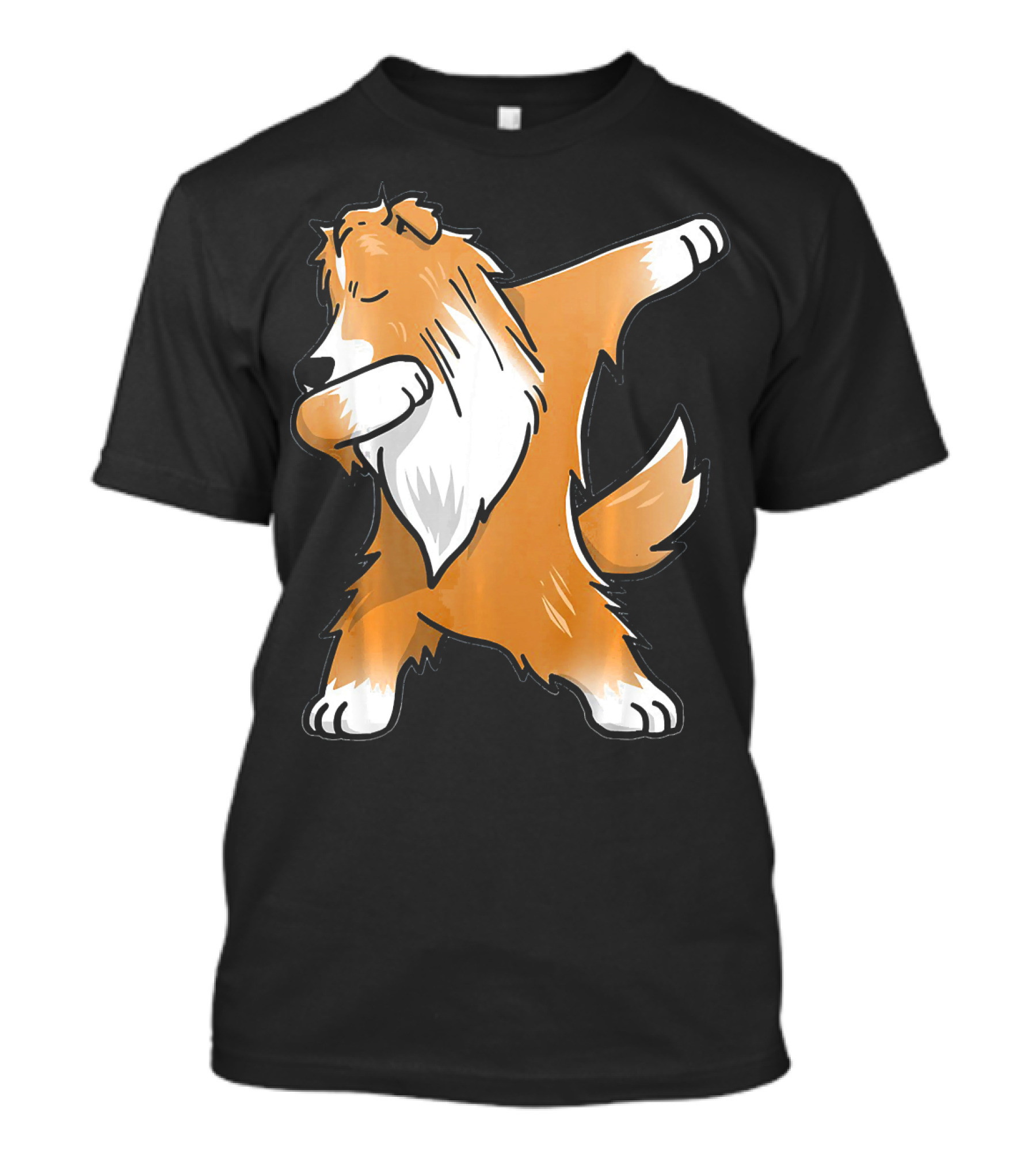 Sheltie Lover Dabbing Sheltie Dance Pose T-Shirt