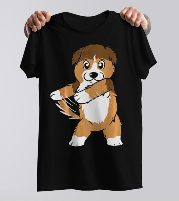 Shetland Sheepdog Floss Like A Boss Dancing Dog T-Shirt