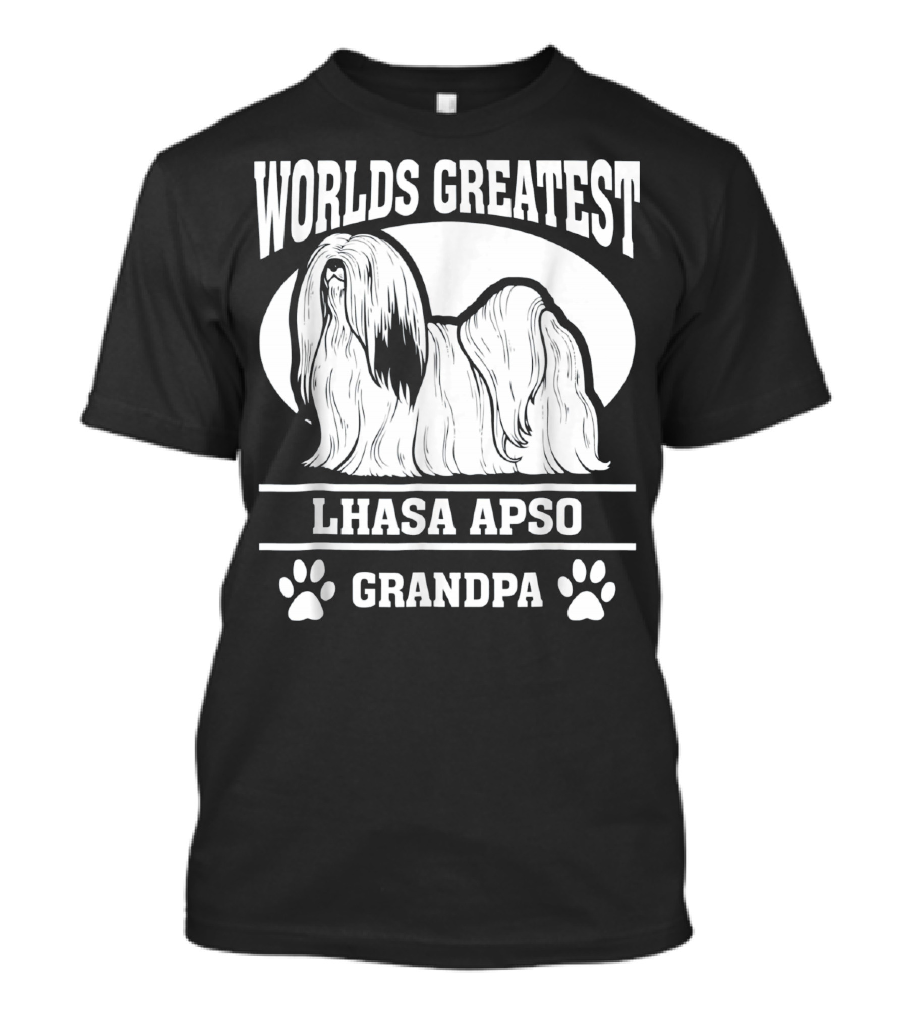 WORLDS GREATEST LHASA APSO GRANDPA T-Shirt