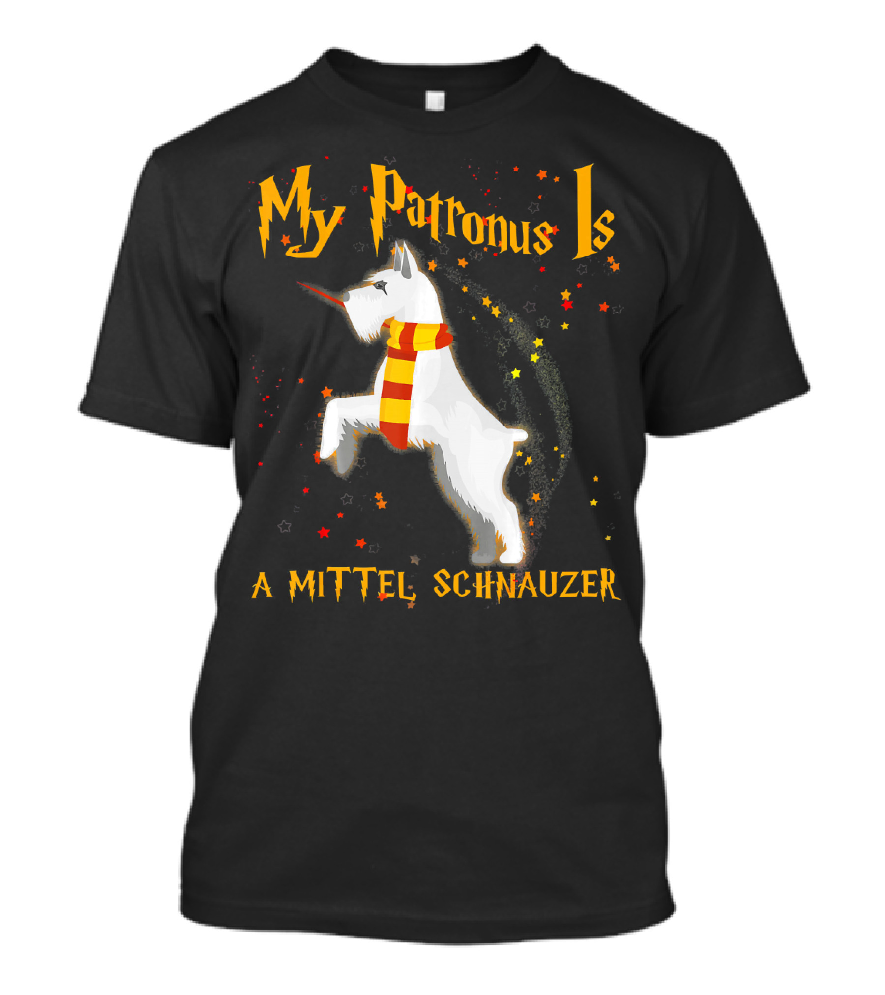 My Patronus Is A Mittel Schnauzer T-Shirt