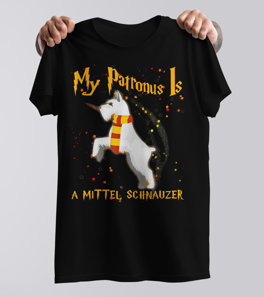 My Patronus Is A Mittel Schnauzer T-Shirt