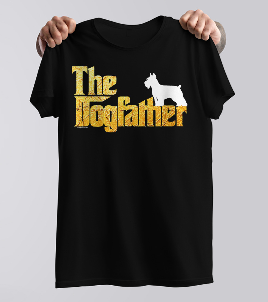 The Dogfather Miniature Schnauzer T-Shirt