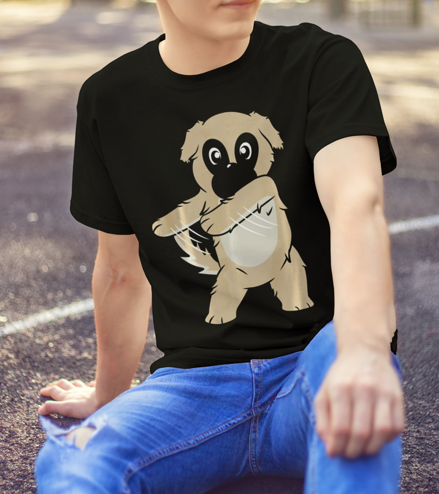Pekingese Floss Like A Boss Flossing Dance T-Shirt