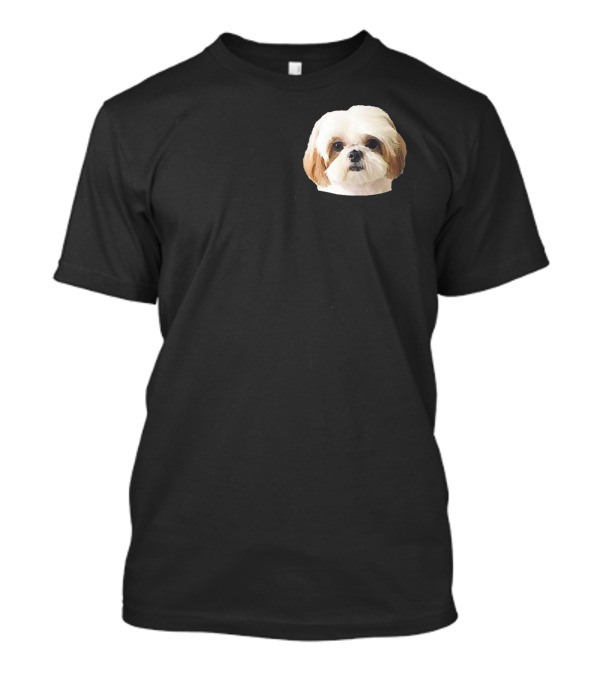 Shih Tzu In Pocket Schnauzer Lovers Hall T-Shirt