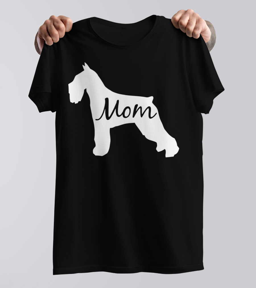 Standard Schnauzer Dog Mom T-Shirt