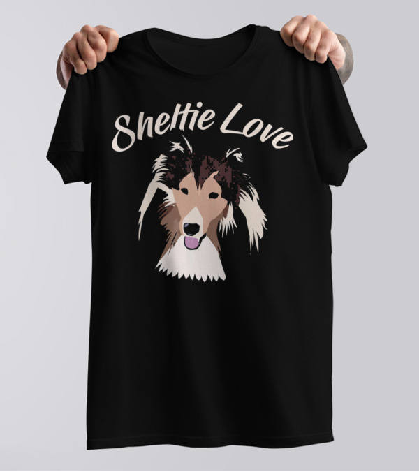 Sheltie Love Shetland Sheepdog T-Shirt