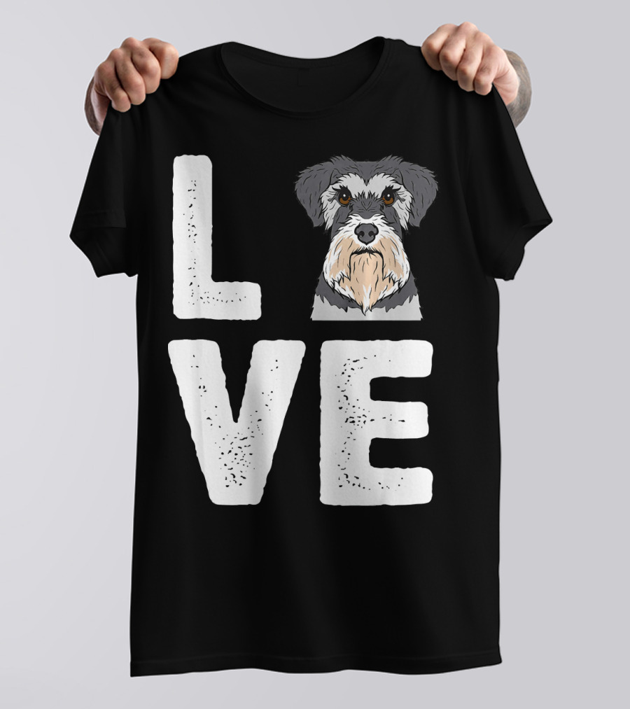 Love Mini Schnauzer I Love My Mini Sch T-Shirt