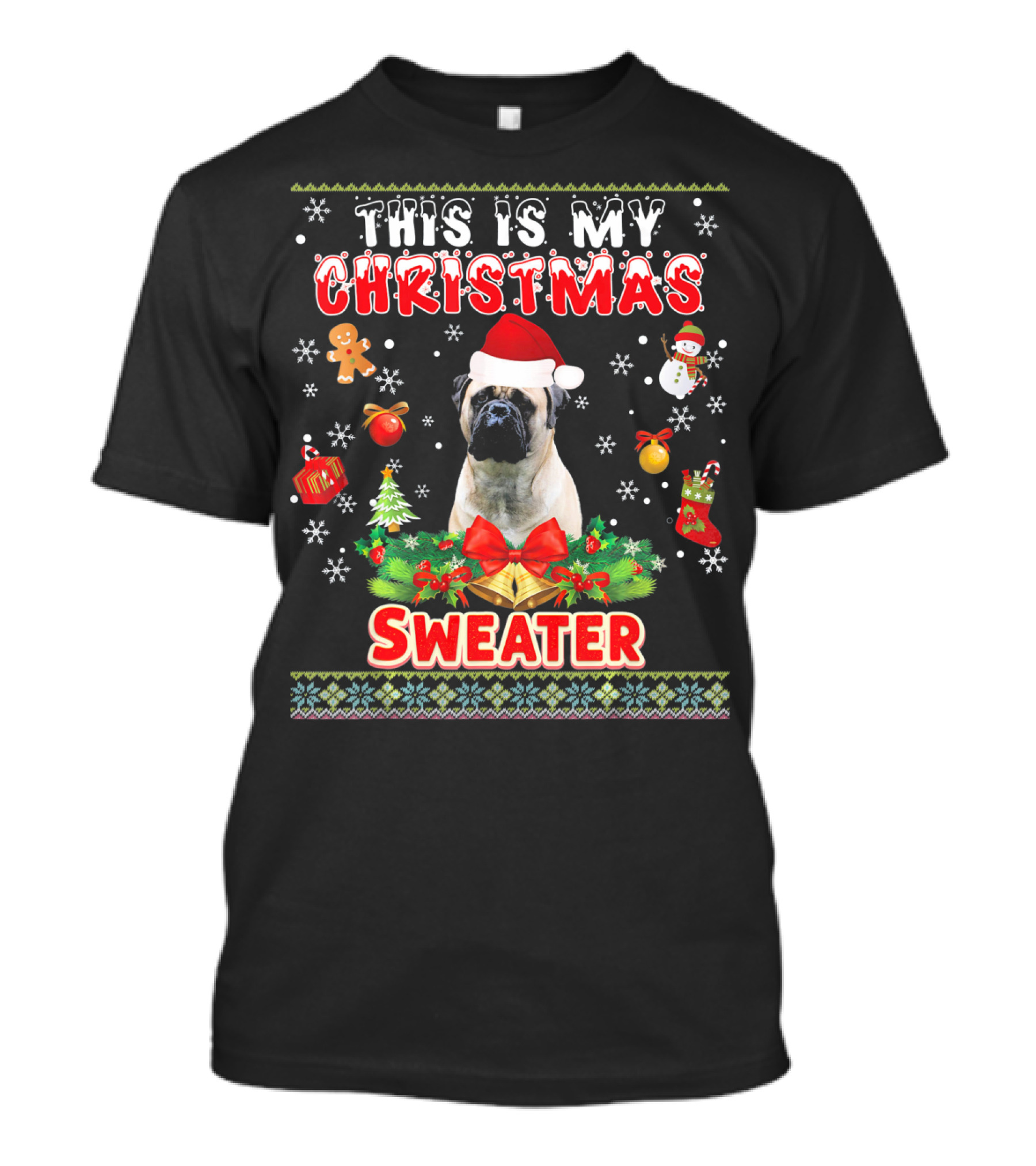 THIS IS MY CHRISTMAS BULLMASTIFF T-Shirt