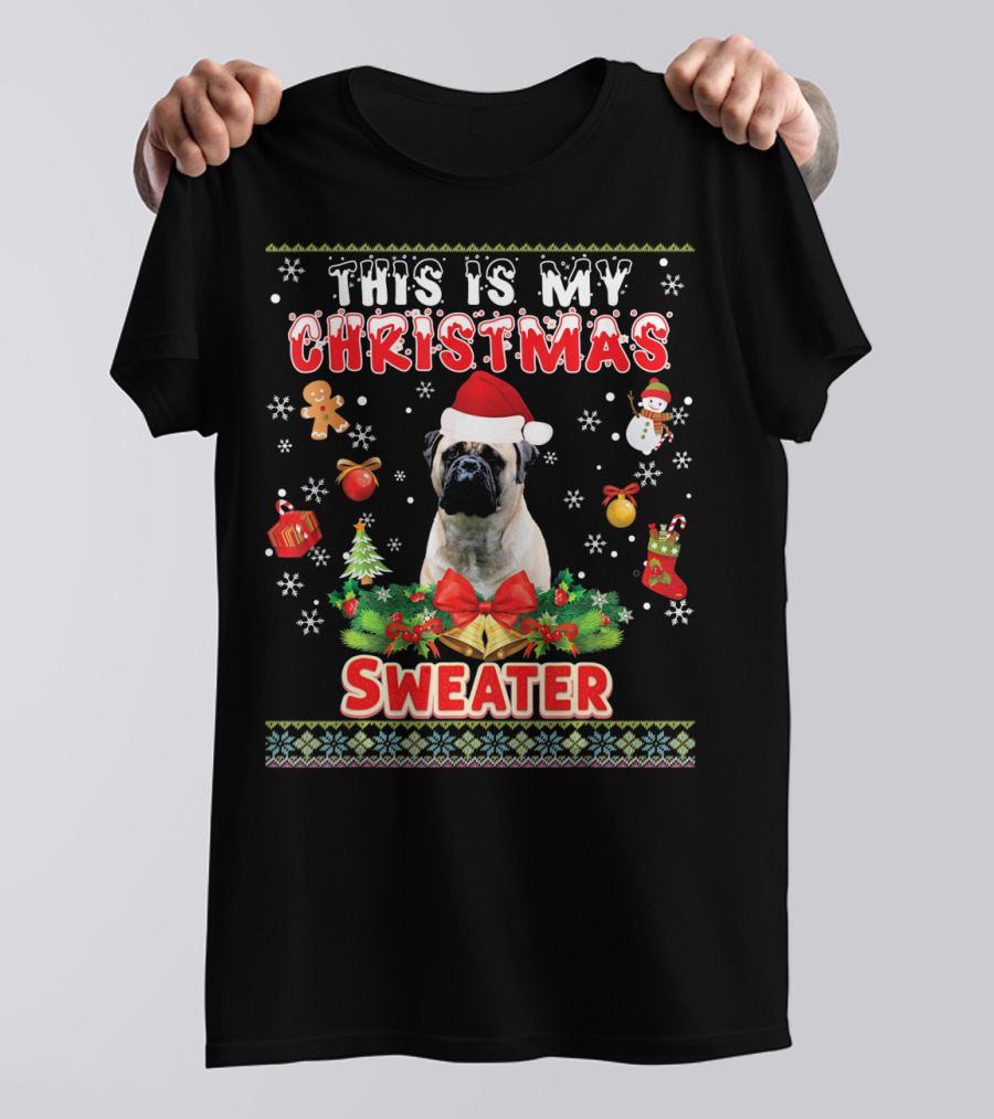 THIS IS MY CHRISTMAS BULLMASTIFF T-Shirt