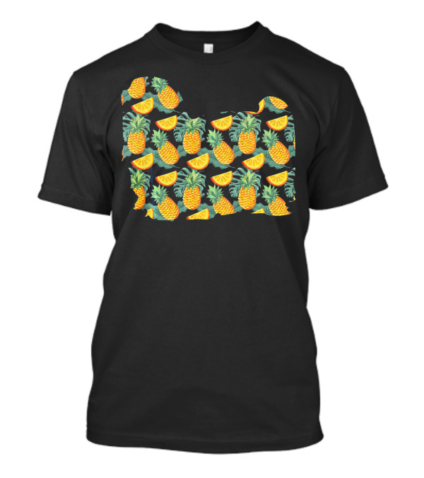 Pineapple Hawaiian Havanese Tropical Fruit T-Shirt