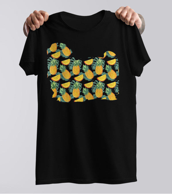 Pineapple Hawaiian Havanese Tropical Fruit T-Shirt