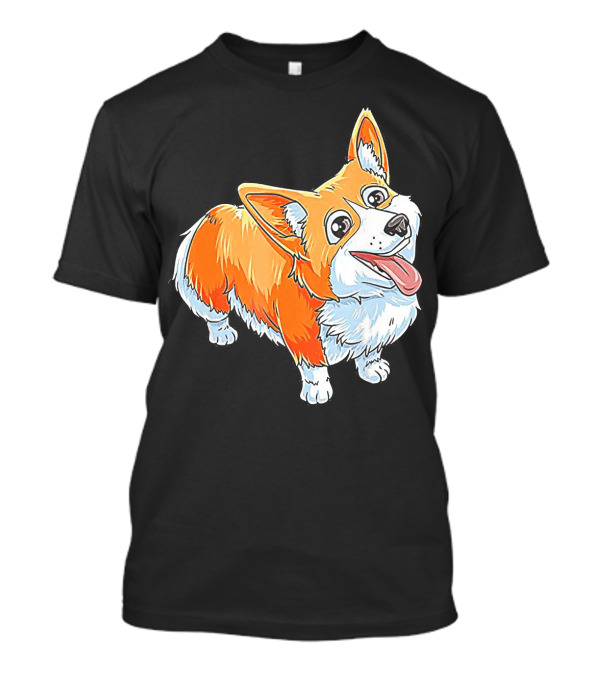 Corgi Dog Lover Cute Animal Puppy T-Shirt