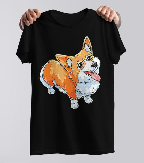 Corgi Dog Lover Cute Animal Puppy T-Shirt