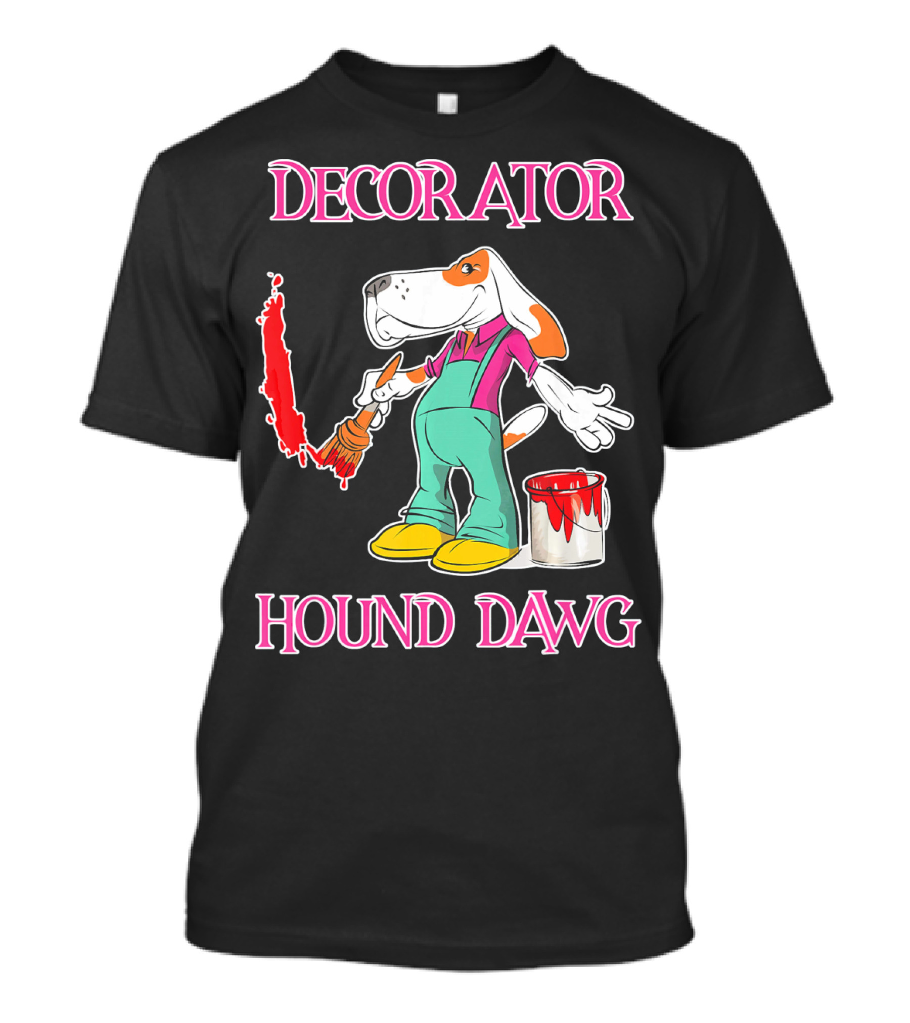 Decorator Hound Dawg Basset Beagle T-Shirt