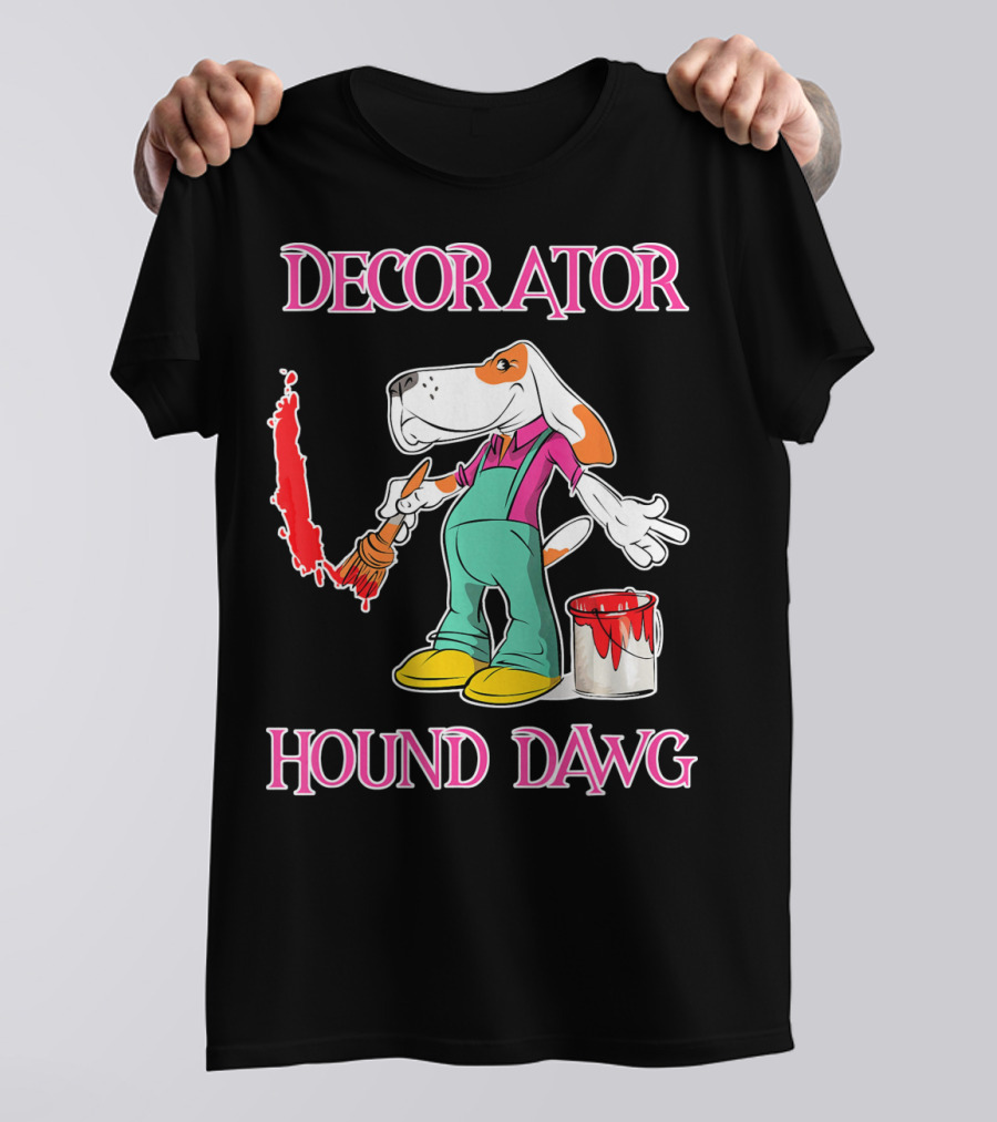 Decorator Hound Dawg Basset Beagle T-Shirt