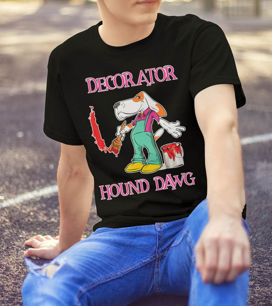 Decorator Hound Dawg Basset Beagle T-Shirt