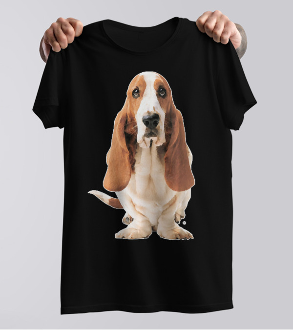 Basset Hound Dog I Love Like Bas T-Shirt