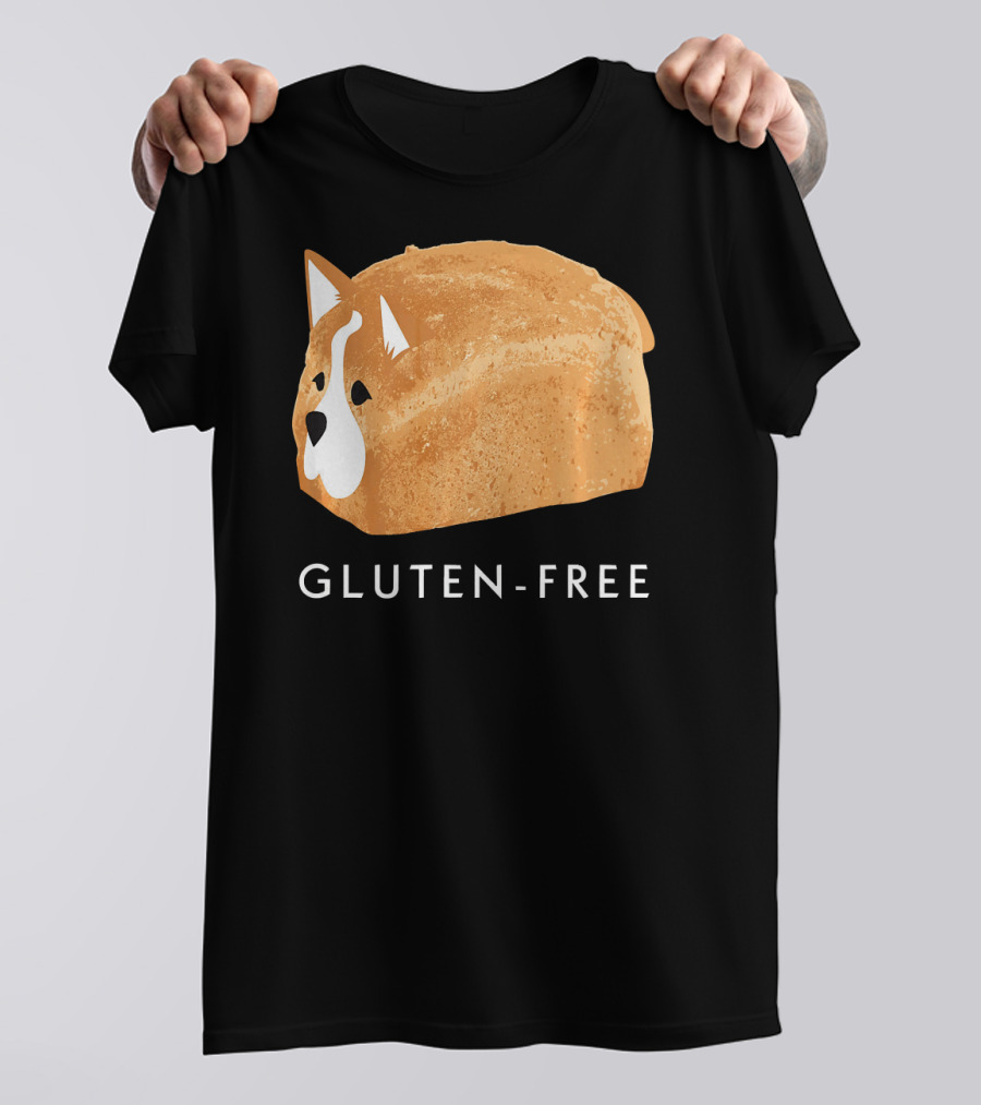 Ricky Dillon Corgi Bread Gluten-Free T-Shirt