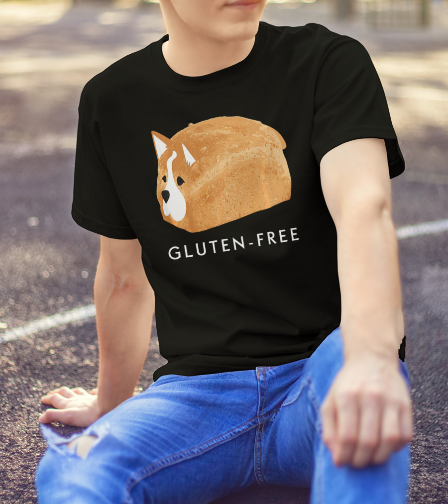 Ricky Dillon Corgi Bread Gluten-Free T-Shirt