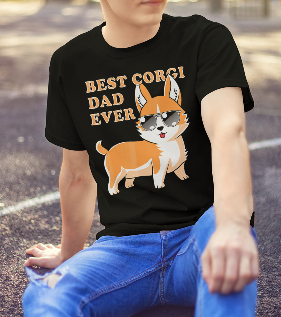 BEST CORGI DAD EVER T-Shirt