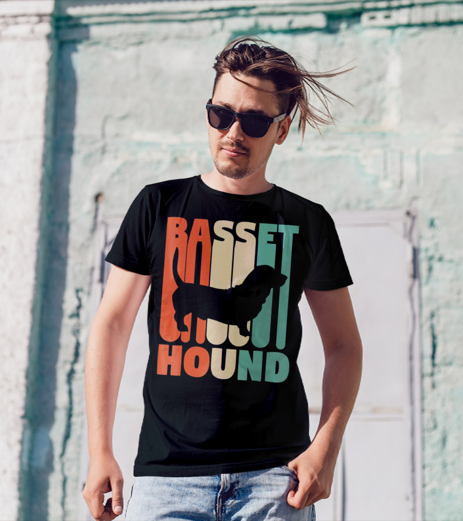 Vintage Basset Hound T-Shirt