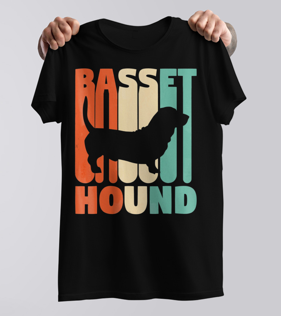 Vintage Basset Hound T-Shirt