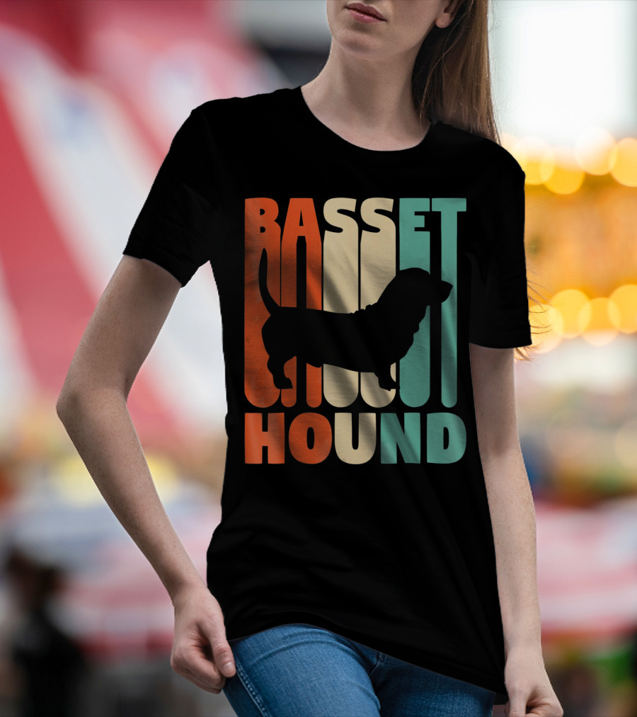 Vintage Basset Hound T-Shirt