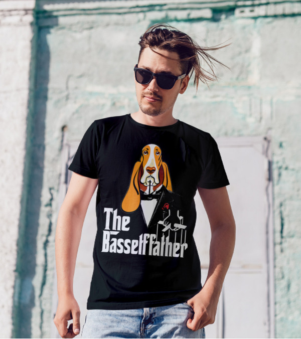 The Basset Father Mafia Fath Bassetfather T-Shirt
