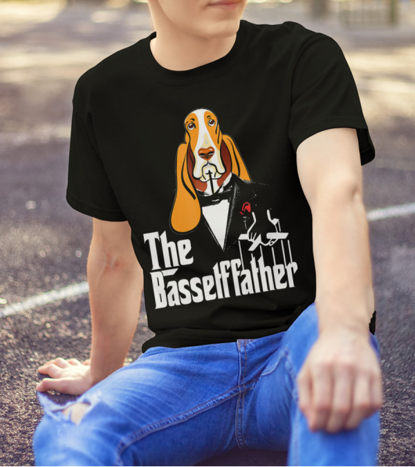 The Basset Father Mafia Fath Bassetfather T-Shirt