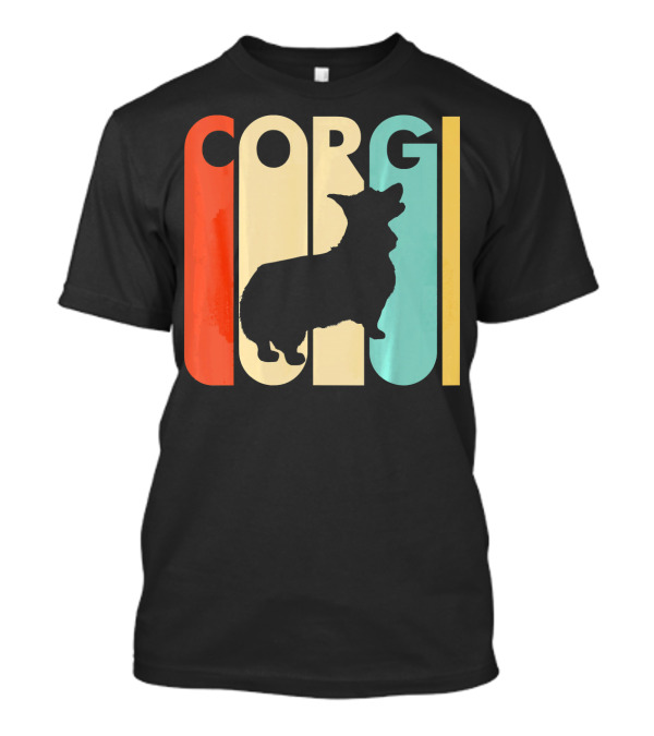 Corgi Retro T-Shirt