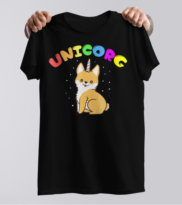 Unicorn Corgi Unicorg T-Shirt