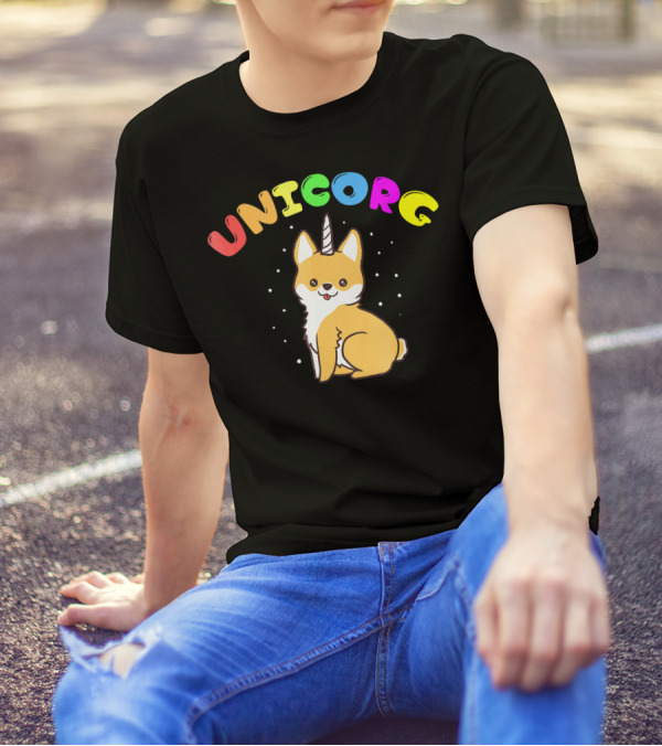 Unicorn Corgi Unicorg T-Shirt
