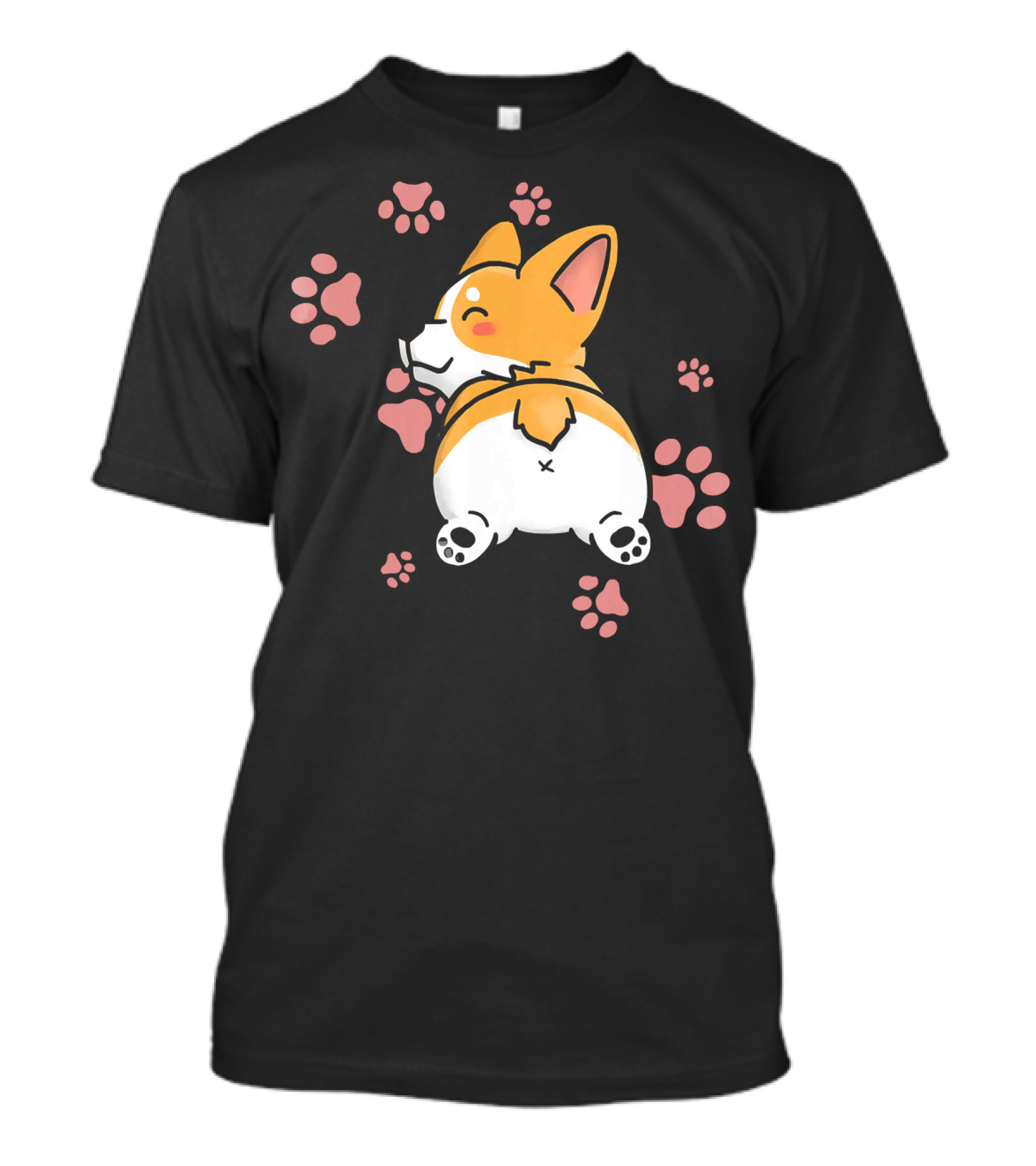 Cute Corgi Butt Paws T-Shirt